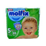 COUCHE BEBE MOLFIX N°5x4