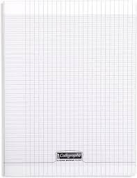 CAHIER PIQ POLYPRO A4 192P TRANSPARENT