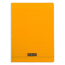 CAHIER PIQ POLYPRO A4 96P ORANGE