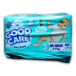 COUCHE A BEBE GOOD CAR N: 3MIDI( M 4-9KG ) 40 PCS