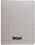 CAHIER PIQ 17X22 POLIPRO 96P GRIS