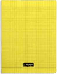 CAHIER PIQ POLYPRO A4 192P JAUNE