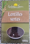 Golden sun lentille verte 500g