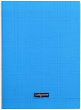 CAHIER PIQ POLYPRO A4 192P  BLEU