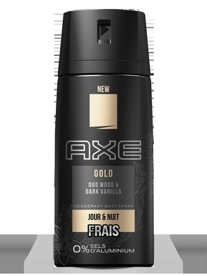 Axe Gold Oud Wood & Dark Vanilla Déodorant 150ml