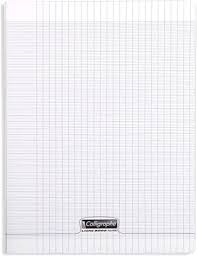 CAHIER PIQ POLYPRO 24X32 192P TRANSPARENT
